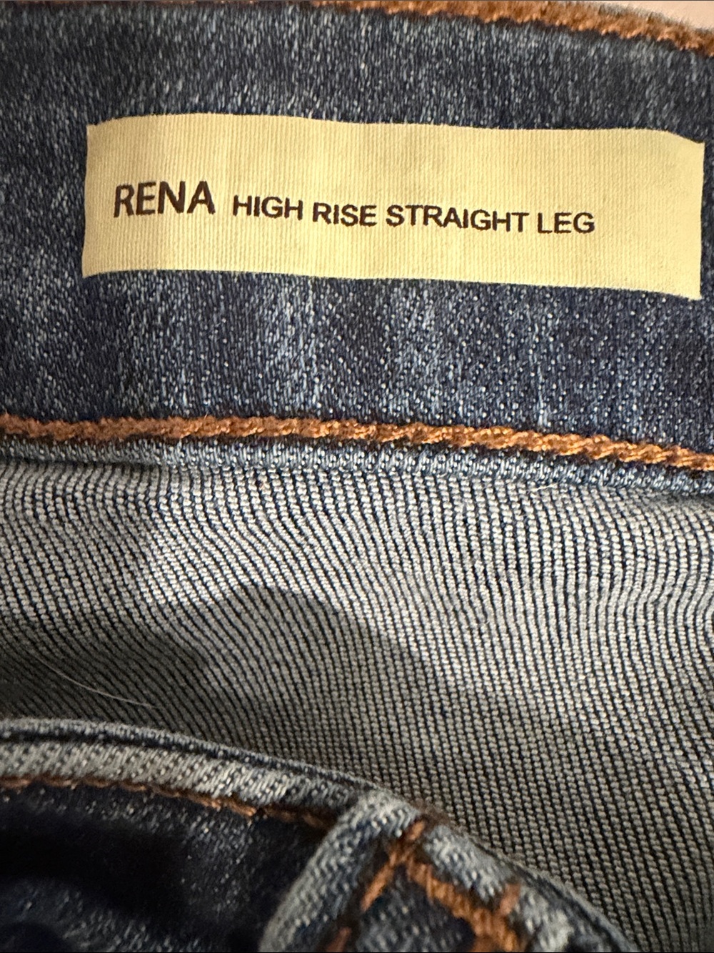 Kut From The Kloth Rena High Rise Straight Leg Utility Jeans Size 16 - Picture 5 of 7